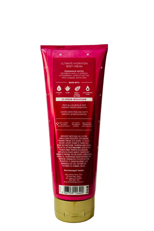 Bourbon Strawberry & Vanilla Body Cream