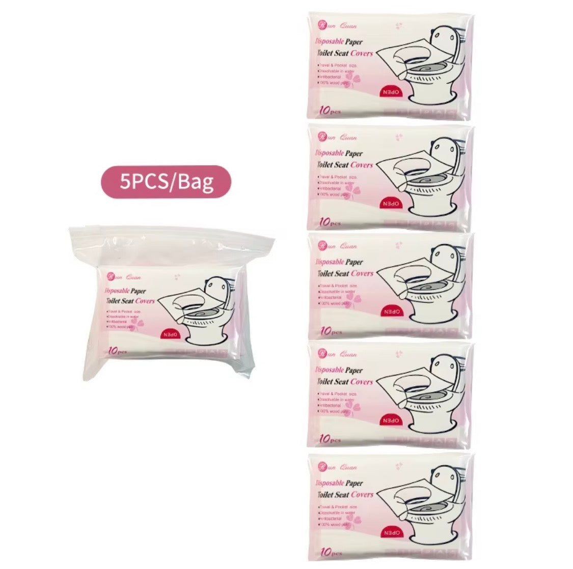 Disposable Paper Toilet Seat Cover