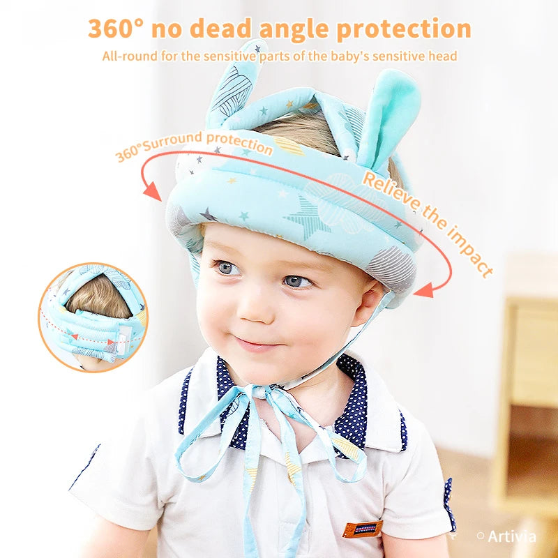 Adjustable Baby Safety Helmet for Toddler Protection