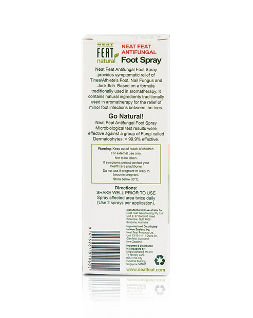 Natural Antifungal Foot Spray For Nail Fungus and Athletes Foot