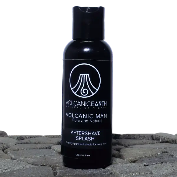Volcanic Man Aftershave Splash (with Tamanu Oil)